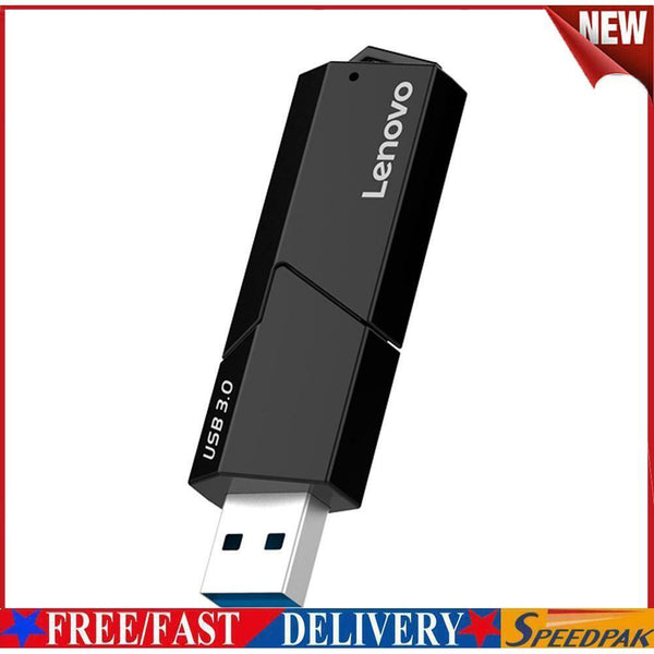 Lenovo D204 5Gbps USB 3.0 Memory Card Reader 2 in 1 SD TF Portable Adapter #F