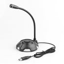 Voice Microphone Wired Rgb Laptop Microphone for Computer Recording Confere
