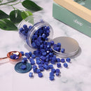 200pcs Octagon Sealing Wax Blue Wax Beads for Envelope Invitation DIY (H) Newly