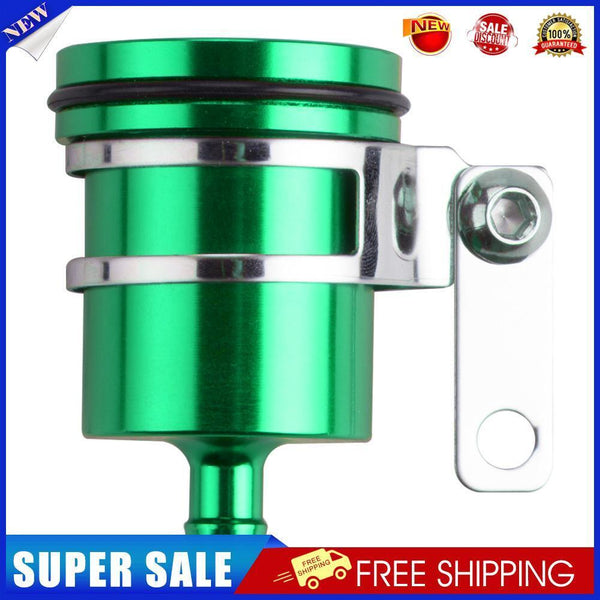 Universal Motorcycle Brake Fluid Reservoir Clutch Tank Oil Cup (Green)