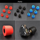 For Earphone Headphones Noise Isolating Eartips Memory Foam Ear Tips Ear Pads