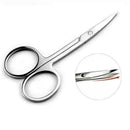 Mini Curved Mustache Nose Ear Hair Remover Scissors S1Z8 N8 Trimmer w/ Hot N8Q3