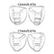 Eye Glasses Side Shields Dustproof Protect Eyes Glasses Safe Protection