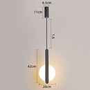 Design Bedside Lamp Dining Room Ceiling Light Pendant Lamp Modern Style LED