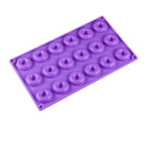 Dessert Chocolate Silicone Donut Mould Round Shaped Baking Pan Doughnut Molds