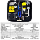 148pcs Watch Back Case Remover Watch Opener Screwdriver Watchmaker Repair Tool