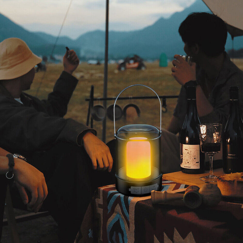 Portable Camping Lantern 3 Mode Rechargeable Tent Lighting Lantern Waterproof