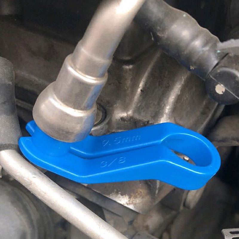 7pcs Angled AC Fuel Line Disconnect Tools 22mm 19mm 16mm 13mm 9.5mm 8mm 6mm Blue