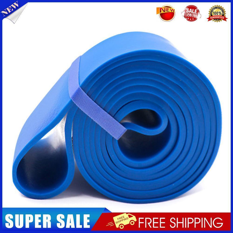 Elastic Resistance Band Exercise Gym Fitness Strength Belt (Blue 64mm)