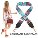 Ethic Styles Bag Strap Women Adjustable Shoulder Bag Strap (Black)