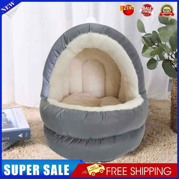 Soft Cat Bed Breathable Plush Kitten Lounger Cushion Fluffy Dog Bed Pet Suppl