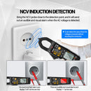 ST190 DC AC Automatic Clamp Meter LCD Digital Voltmeter Multimeter (Black) Newly