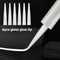 6pcs Caulking Nozzle Plastic Glass Glue Nozzle Structural Glue Mouthes