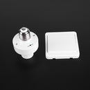 E27 Wireless Light Lamp Holder ON/Off Base Switch Socket for LED Bulbs (B) Newly