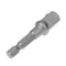 Steel Socket Adapter Hex Shank to 1/4 3/8 1/2 Extension Rod (3pcs Short)