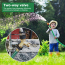 Garden Hose Connector Tap Outlet Splitter Brass 2 Way Adapter with Washers