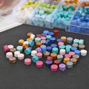 1 Box DIY Octagonal Sealing Wax Tablet Seal Dedicated Stamp Wax Beads (A)