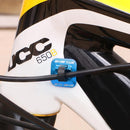 5pcs Bicycle Brake Cable Guide Clips Aluminum Alloy C Buckles Clamp (B