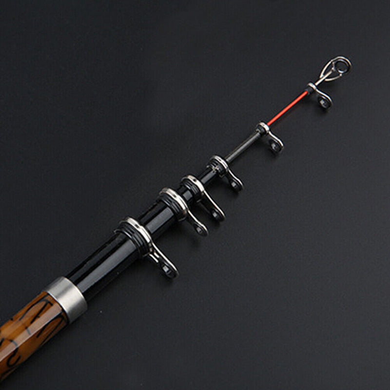 #A Telescopic Rock Fishing Rod Ultra Hard Portable Rock Pole Fishing Gear Tools