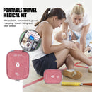 Outdoor First Aid Kit Bag Portable Medicine Storage Case (Red 14x11cm) Newly