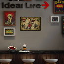 Tattoo Patterns Retro Metal Plate Tin Sign Plaque Poster for Bar Club Cafe Newly