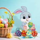 5D Diamond Painting Ornament DIY Easter Rhinestone Mosaic Craft Home Decor Kit