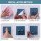 Wall Hanger Wall Hook Folding Cord Holder Adhesive Storage Hanger Double Hook