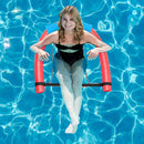 Water Floating Noodle Net Chair/Swimming Net Pocket Foldable Pool Toys (A) Newly