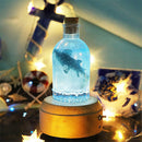 DIY Crystal Silicone Mold Night Light LED Lamp Holder Bottle Stopper Mould