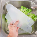 Sink Suction Cup Double Splash Guards Dish Anti-water Board Baffle Flap Water