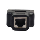 RJ45 Splitter Adapter 1 to 2 Dual Female Port CAT5/CAT 6 LAN Ethernet Sock