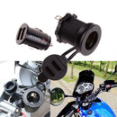 12V Cigarette Lighter Socket Power Receiver Dual USB Charger for Car Marine