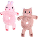 Cute Elastic Scrunchie Animal Hair Ties Plush HairBands Headband HairHoop