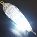 LED Deep Drop Light Button Battery Powered Fishing Lure Squid Hook Fishing Light