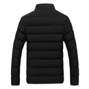 Winter Jacket Men Stand Collar Jackets Cotton Padded Coats Male Casual Outerwear