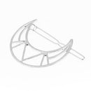 Hair Clips, Womens, Girls, Cute, Hollow, Moon, Hair Clips, Metal