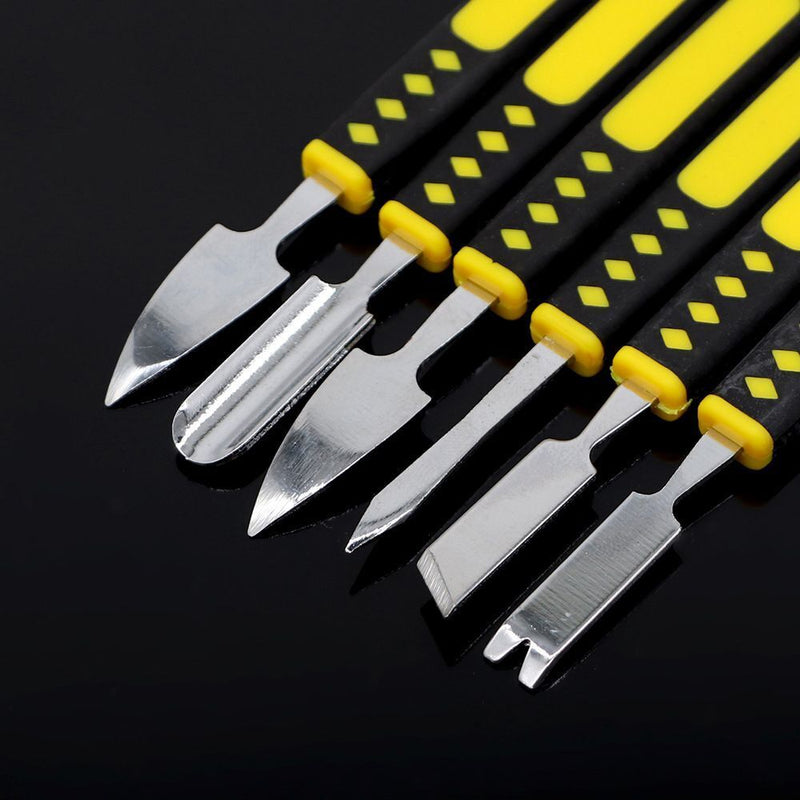 Disassembly Dual-Head Electronic Repair Tool Mobile Phone Metal Crowbar Spudger