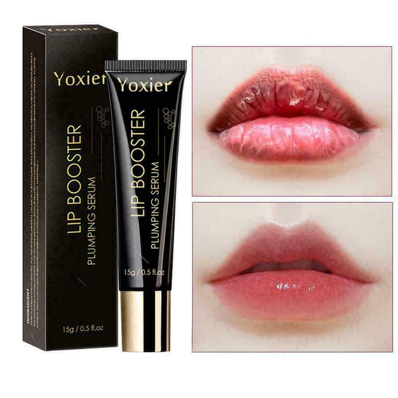 15g Lip Care Lip Booster Plumping Serum Repair Instant Anti-Drying Plumper Z5O8