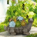 Tortoise Solar Lamp Outdoor Garden Ornaments Animals LED Decor Z5L8 Lamps F5T8