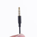3.5mm Male Air Hose Headphones Earphones Soft Clear Anti-Radiation Stereo