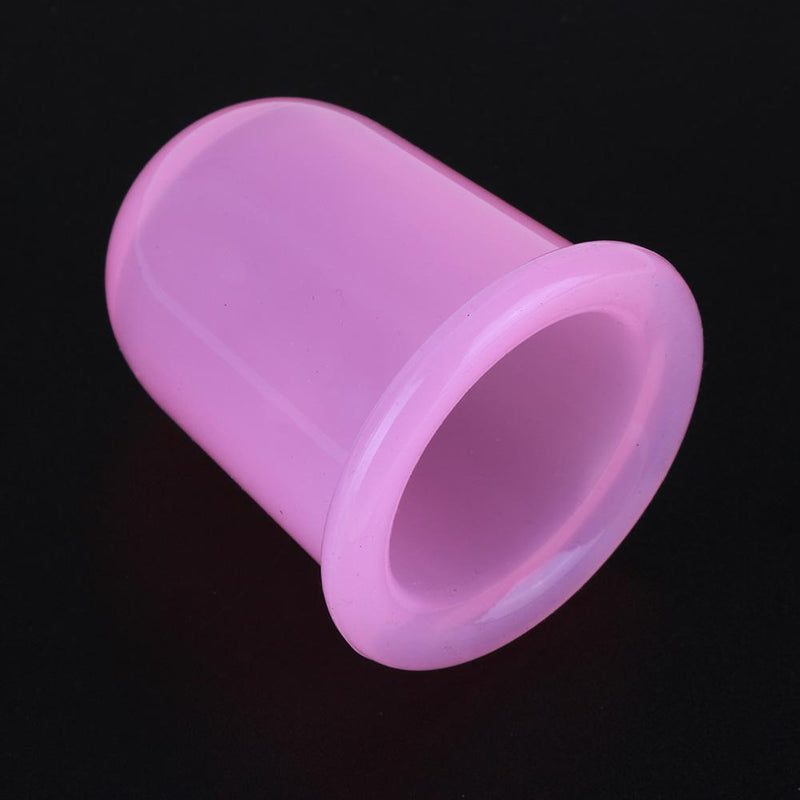 Silicone Moisture Absorber Cupping Home Body Care Massage Cup(Pink)
