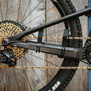 1 Set MTB Road Bicycle Chain Guard Covers Anti-Scratch Protector (Black) Newly