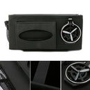 Large Capacity Tissue Box Car Seat Storage Bag Seat Back Pocket Auto Cup Rack