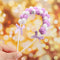 Decoration Soft Baby Shower Pompom Cloud Cake Flags Cloud Balloon Cake Topper
