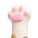 Nipper Cover Cat Claw Protective Sleeve for Nail Cuticle Tweezers (White) Newly