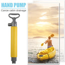 46cm Kayak Hand Pump Canoe Hand Bilge Pump for Emergency Rescue (Yellow) Newly