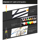 5pcs Striking Floats Waterproof Fishing Floating Buoy Bobber Fishing Tackle