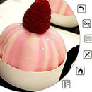 6 Cups Silicone Mold Hot Chocolate Bomb Cake Baking Dome Mould Tray Jelly P8S9