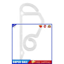 100pcs Christmas Light Clip String Light Waterproof Christmas Hook (White)