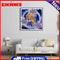 Purple Rose Girls Diamond Painting, Partially Specially Shaped Drilling Decor (YXC1